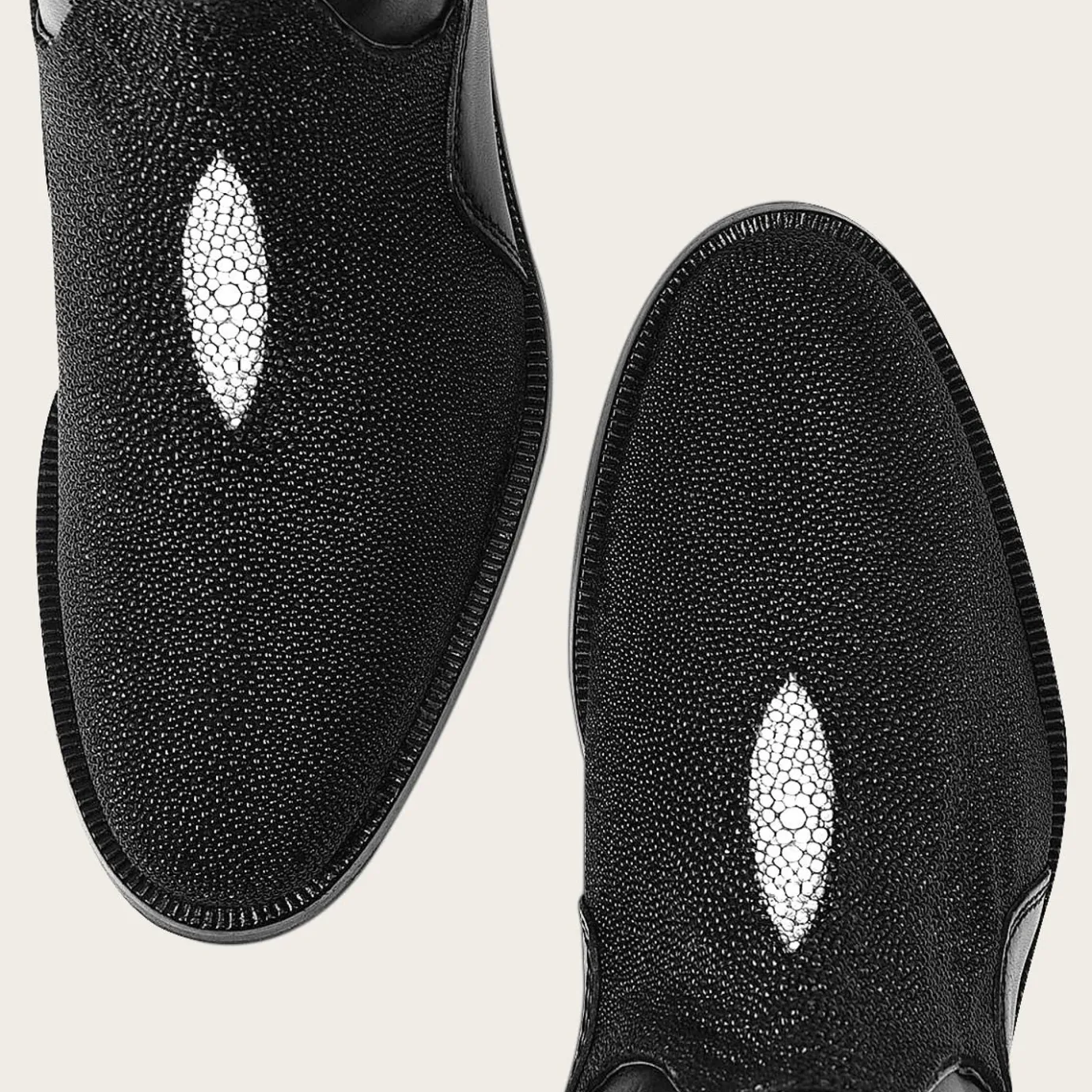 Women Cuadra Tall & Knee-High Boots-Black Exotic Stingray Riding Boot