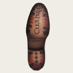 Men Cuadra Urban & Casual Boots-Brown Cowboy Boots Handwoven In Honey Leather