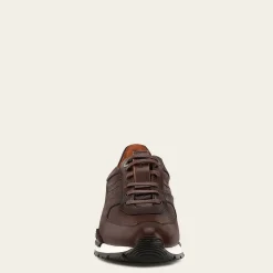 Men Cuadra Sneakers-Brown Deer Leather Sneaker