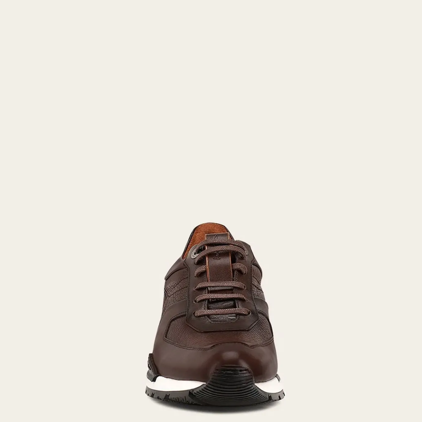 Men Cuadra Sneakers-Brown Deer Leather Sneaker