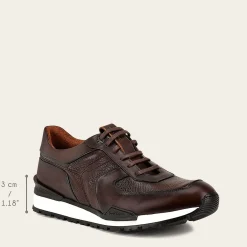Men Cuadra Sneakers-Brown Deer Leather Sneaker