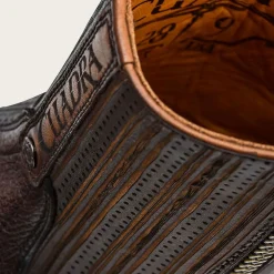 Men Cuadra Dress Boots-Brown Mens Boots Hand-Painted Leather