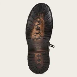 Men Cuadra Urban & Casual Boots-Brown Ostrich Leather Urban Ankle Boots