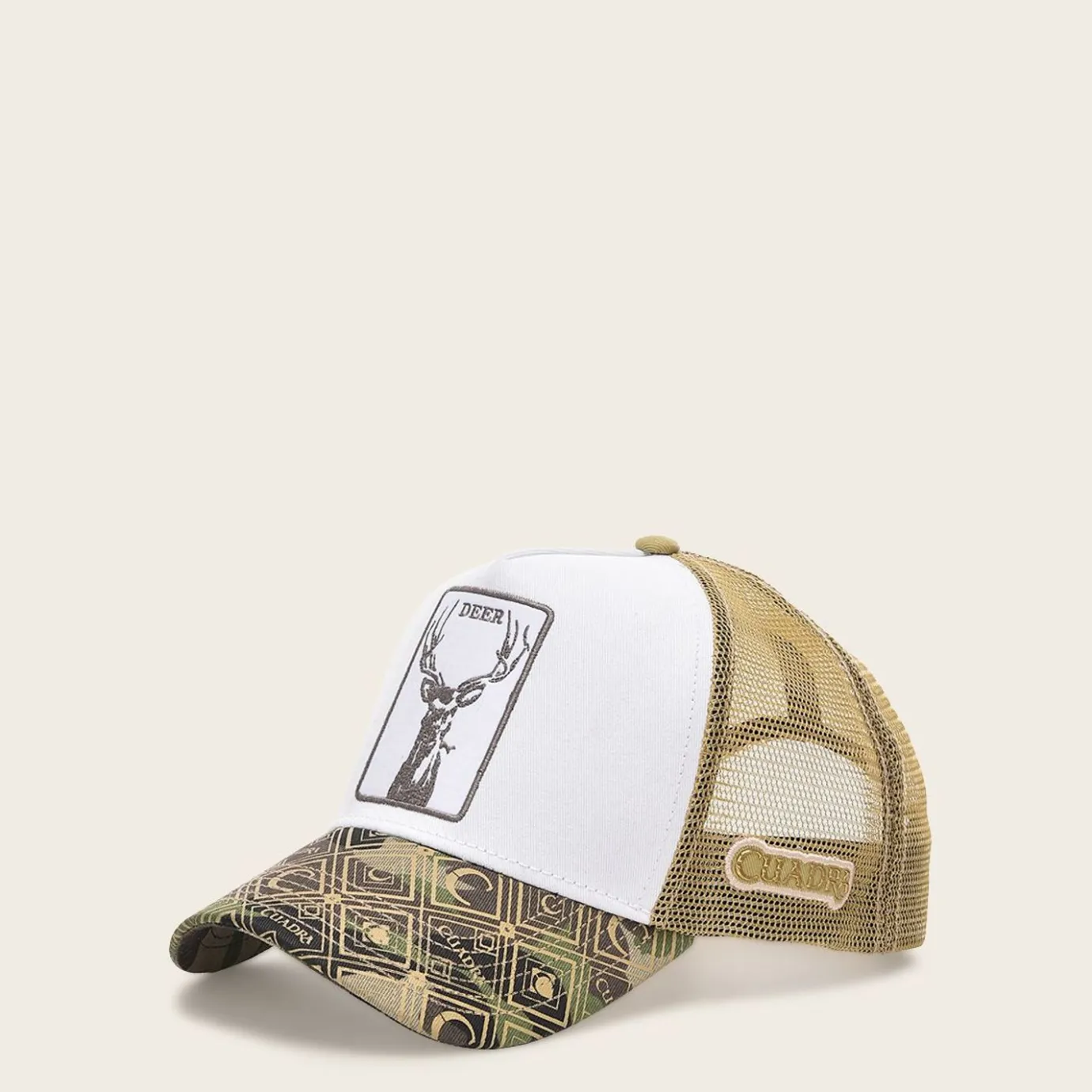 Women Cuadra Hats- Camouflage Cap With Embroidery Deer Patch