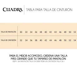 Men Cuadra Belts-Dark Brown Perforated Western Belt