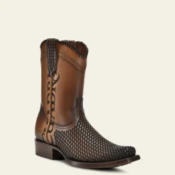 Men Cuadra Urban & Casual Boots-Engraved Honey Leather Casual Boot