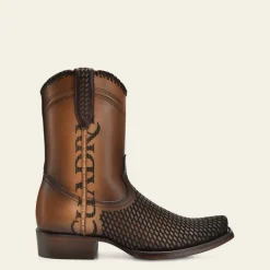 Men Cuadra Urban & Casual Boots-Engraved Honey Leather Casual Boot
