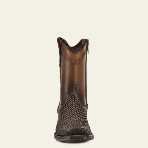 Men Cuadra Urban & Casual Boots-Engraved Honey Leather Casual Boot