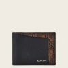 Men Cuadra Wallets-Handmade Bifold Black Leather Wallet