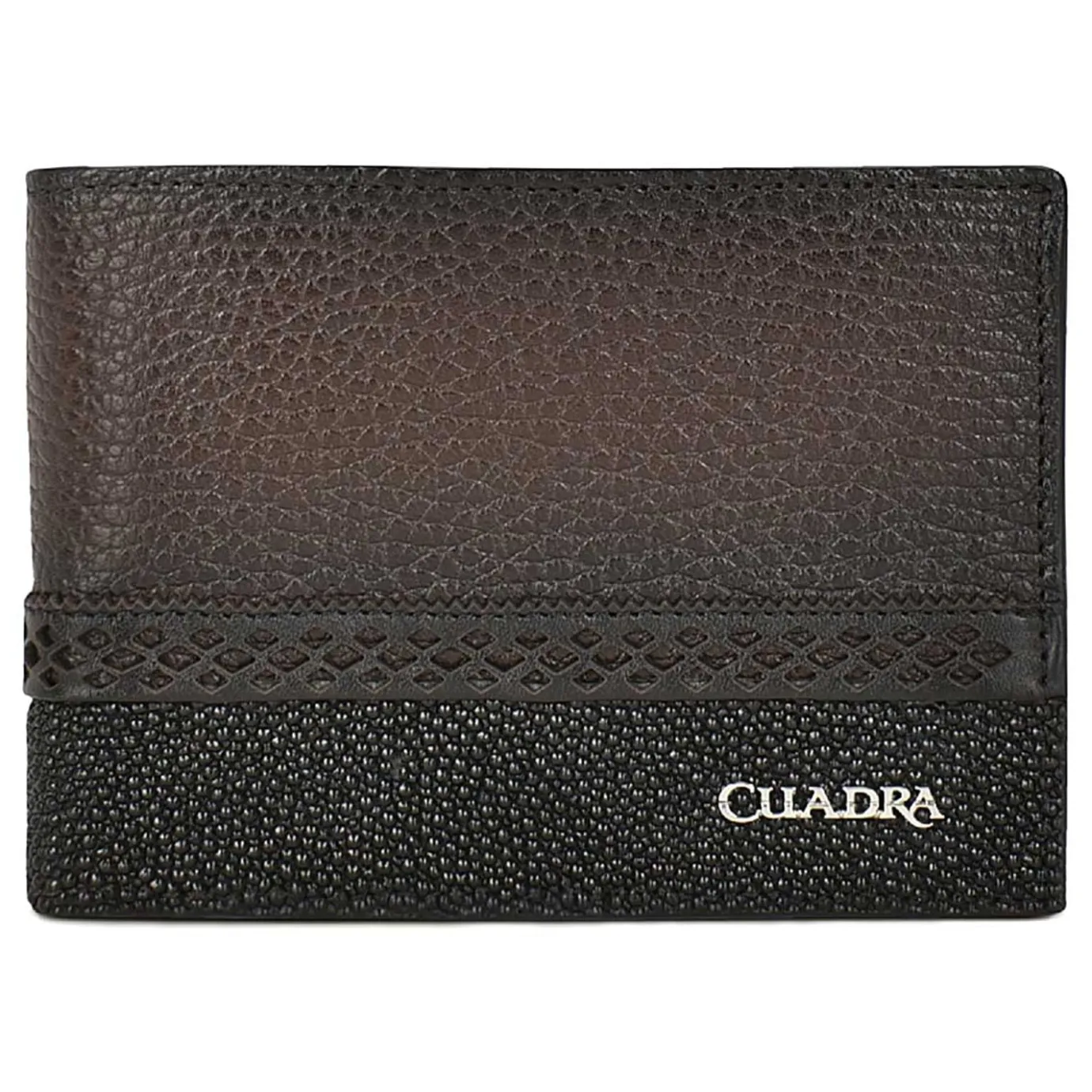 Men Cuadra Wallets-Handmade Bi-Tone Leather Wallet