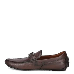 Men Cuadra Loafers & Driving Shoes-Hand-Made Brown Leather Driver