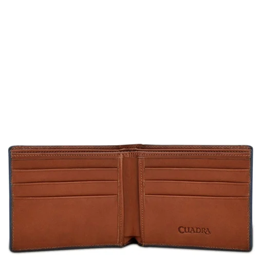 Men Cuadra Wallets-Handmade Honey Exotic Leather Wallet