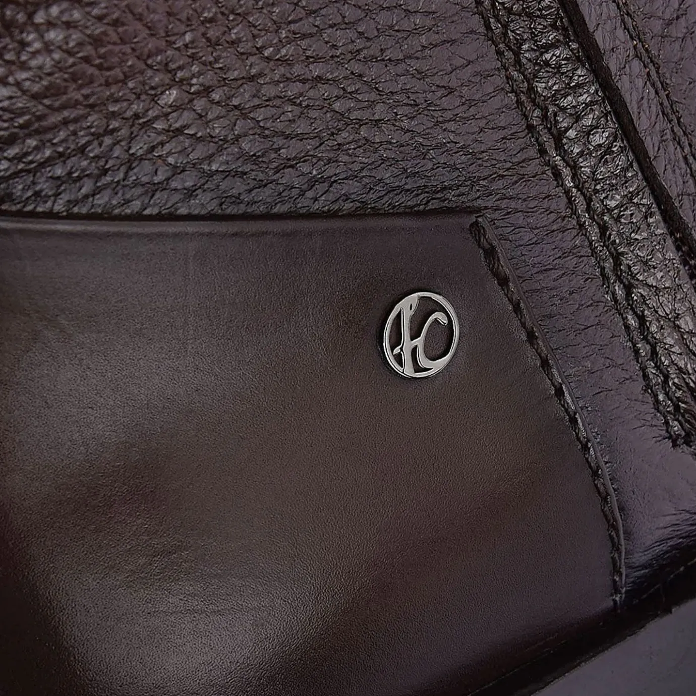 Men Cuadra Urban & Casual Boots-Hand-Painted Dark Brown Leather Boots By Franco