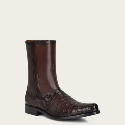Men Cuadra Urban & Casual Boots-Hand-Painted Exotic Brown Leather Boots