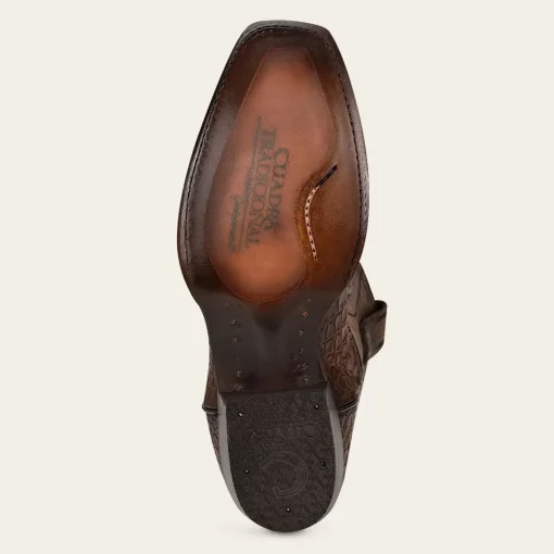 Men Cuadra Western Boots-Hand-Painted Traditional Exotic Leather Men Boots