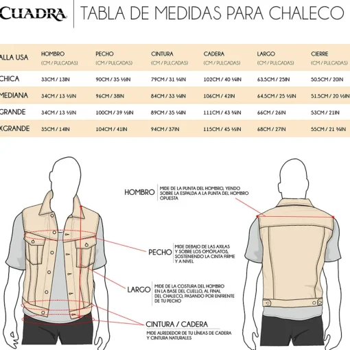 Men Cuadra Vests-Mens Doble View Brown Leather Vest