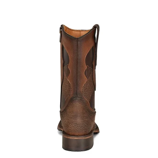 Men Cuadra Urban & Casual Boots-Urban Brown Genuine Shark Leather Boot